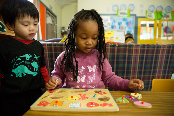 Boy-and-Girl-Solve-a-Puzzle